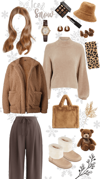 Brown Outfit for Winter