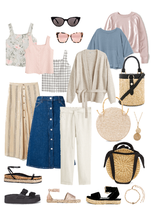 Set vacation outfit