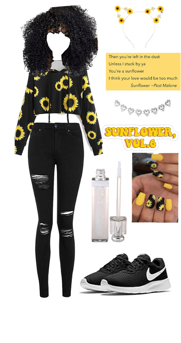 sunflower outfit