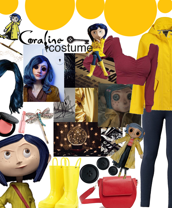 Coraline Costume - I have never seen this but I have heard it’s spooky😈💀👻