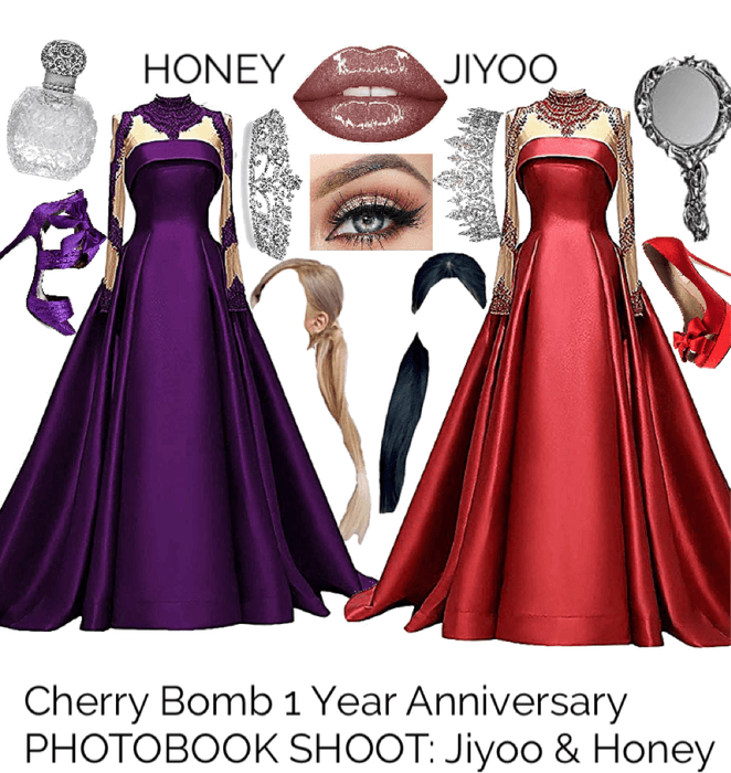 Cherry Bomb 1 Year Anniversary PHOTOBOOK SHOOT: Jiyoo & Honey