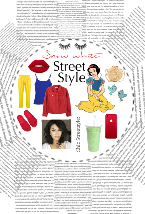 Snow White street style
