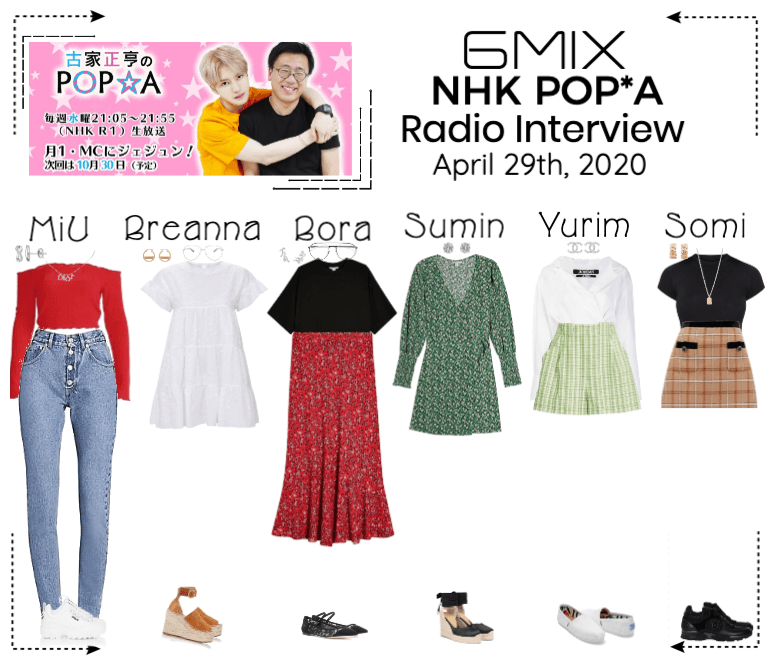 《6mix》NHK POP*A Radio Interview
