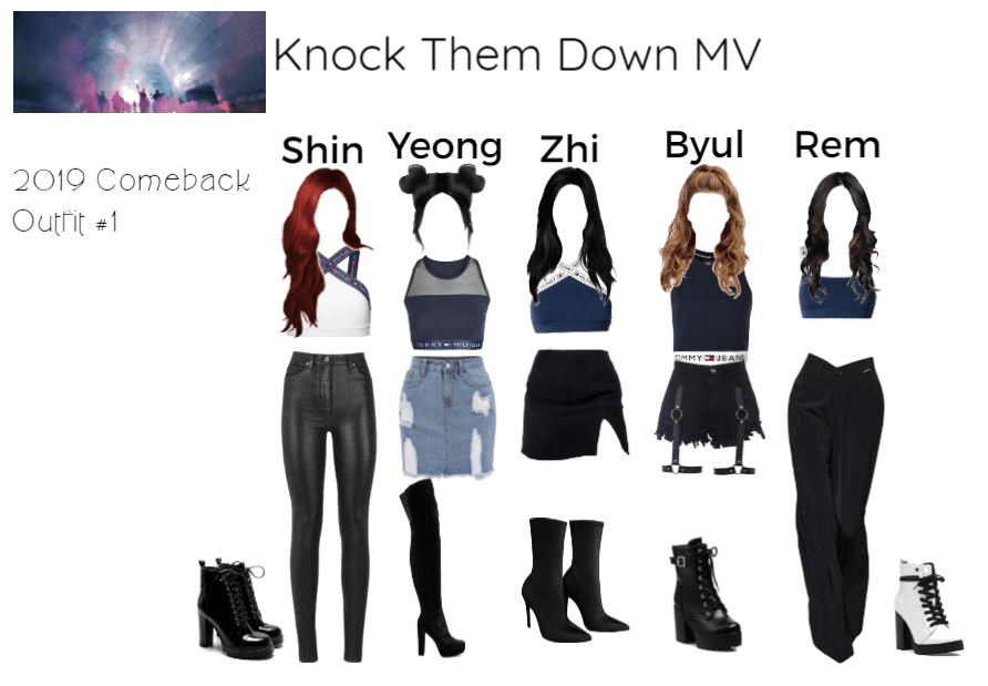 Knock Them Down MV - outfit#1