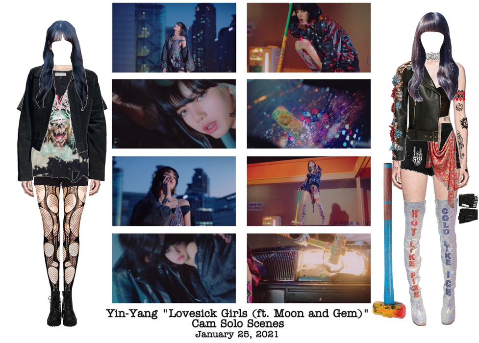 Yin-Yang “Lovesick Girls (ft. Moon and Gem)” M/V Cam Solo Scenes