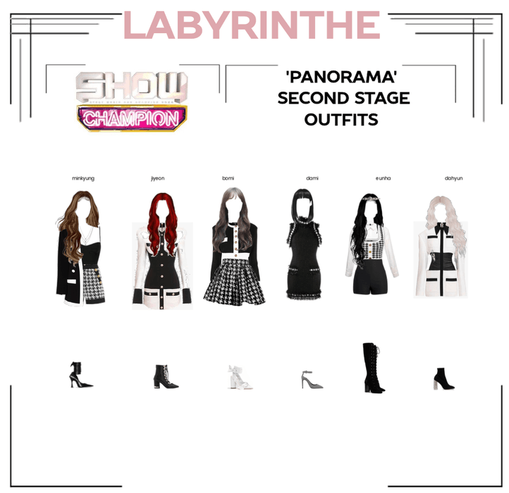 LABYRINTHE PANORAMA second stage outfits