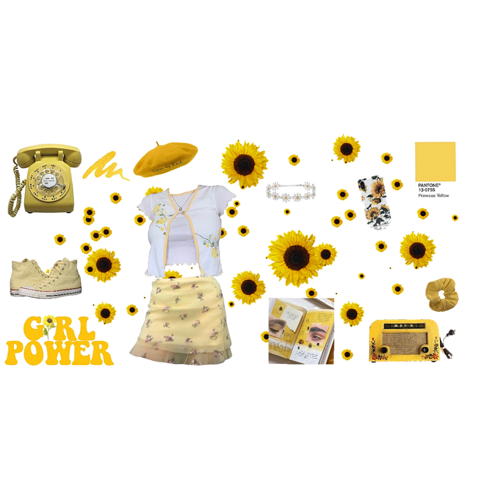 Sunflower girl🌻