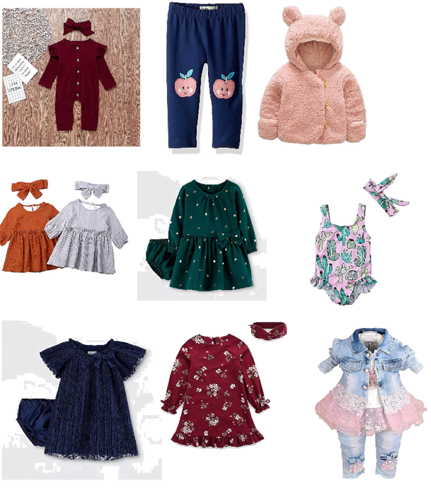 Cute baby out fit clothes