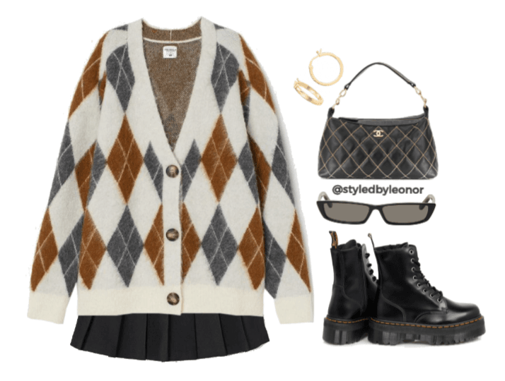 Grunge School Girl Outfit