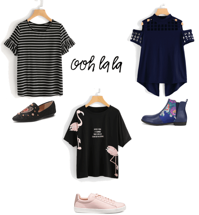 3 Cute Tops and Shoes for Fun