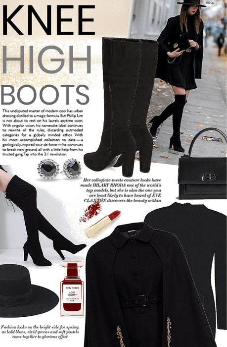 Basic black boots 👢