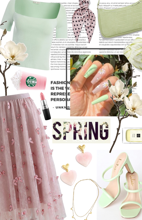 spring inspired outfit