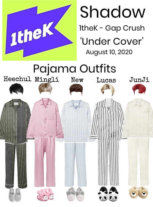 Shadow ‘Under Cover’ 1theK - Gap Crush Pajama Outfits