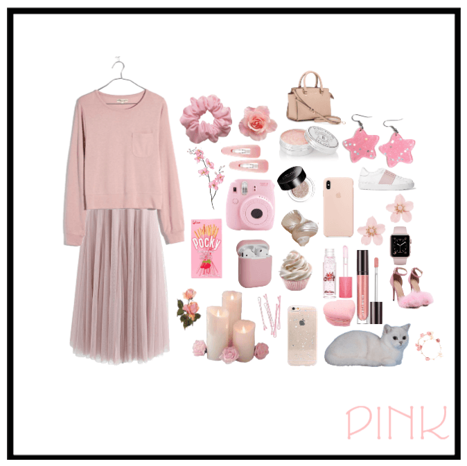 -Pink collage-