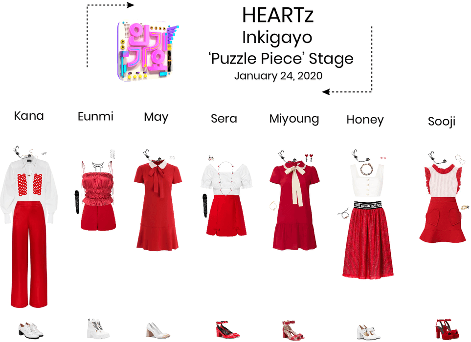 HEARTz//‘Puzzle Piece’ Inkigayo Stage