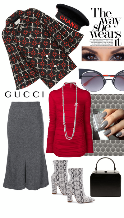 Way she wears it - Gucci & Chanel