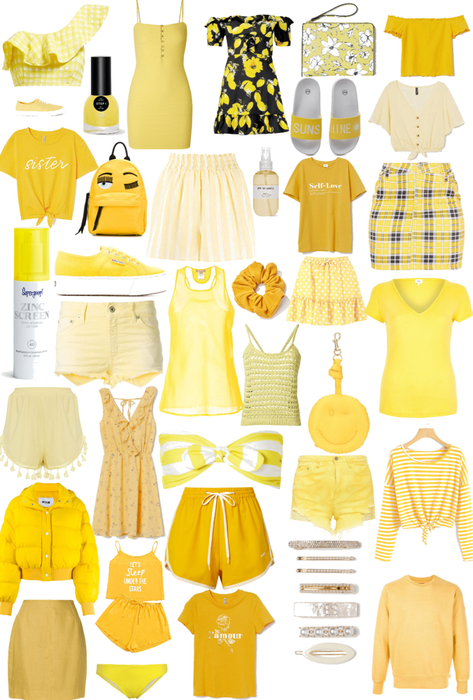 Yellow 🐥🐝🌼☀️🍌🍋