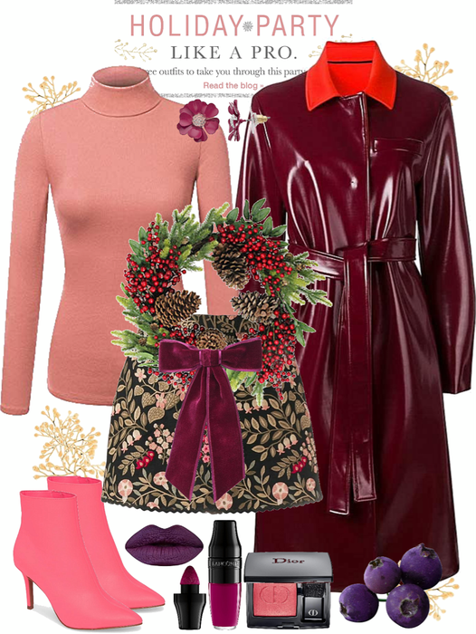 Deep Berry Tones for Holiday Parties