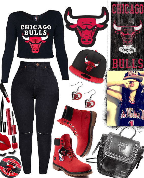 NBA TEAM— Chicago Bulls ❤️🖤❤️