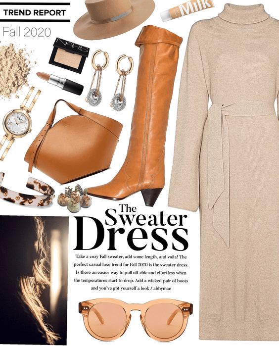 the sweater dress | fall trend