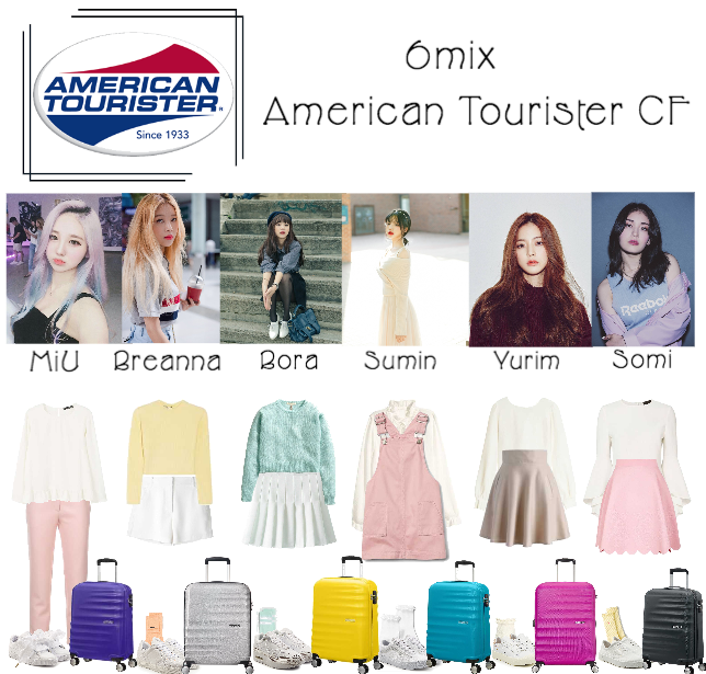 《6mix》American Tourister CF