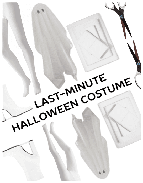 Last Min Easy Quick Costume-Ghost