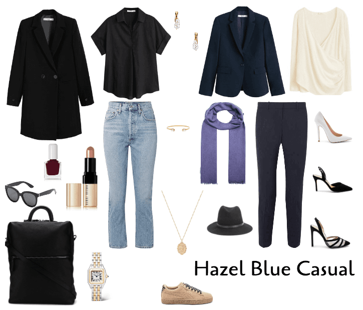 Hazel Blue Casual