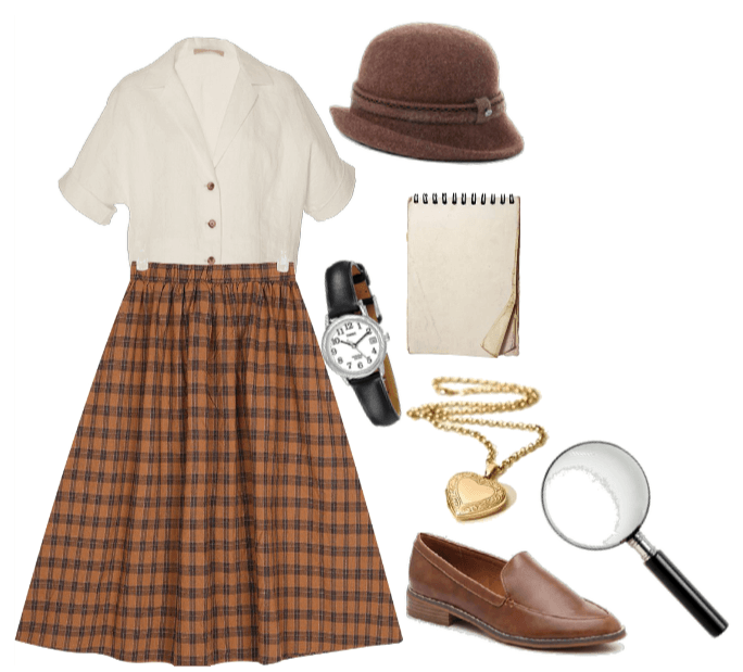 Nancy Drew brown outfit (Bonita Granville)