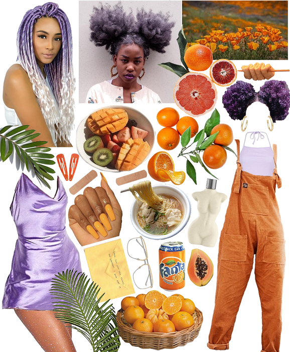 Summer filled with fruit🧡💜
