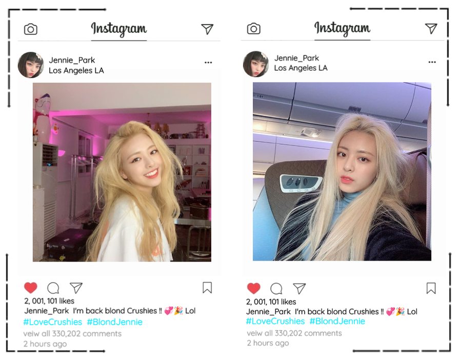 Crushes [Jennie] Instagram Post