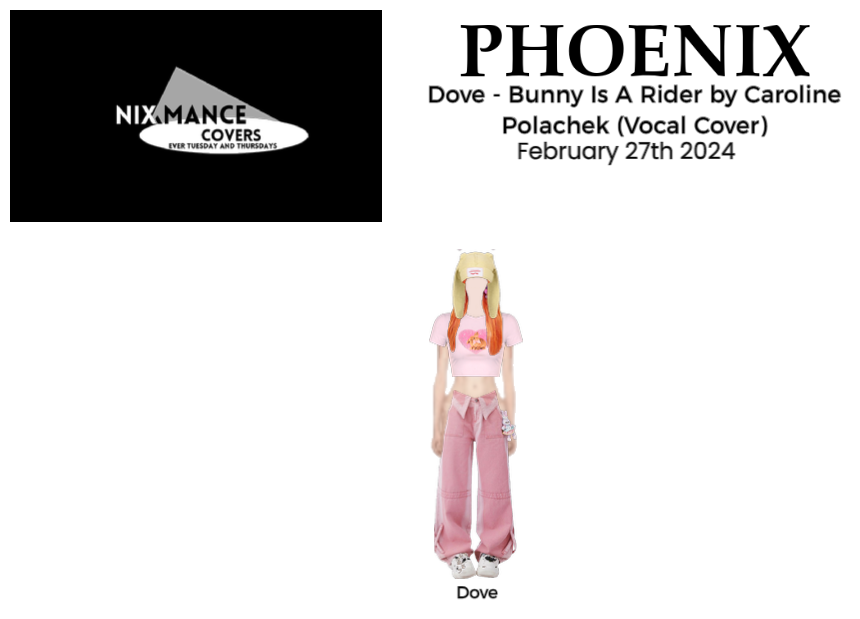 PHOENIX (피닉스) NIXMANCE Dove Bunny Is A Rider Cover