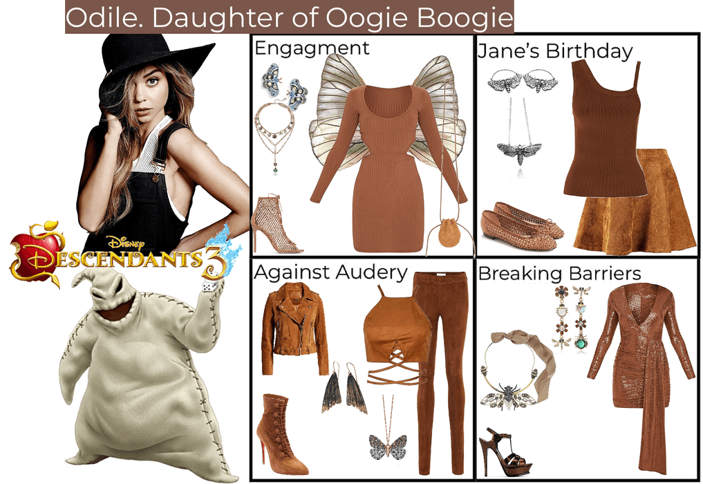 Odile. Daughter of Oogie Boogie. Descendants 3