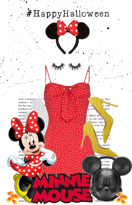 Minnie Mouse inspired Halloween Costume