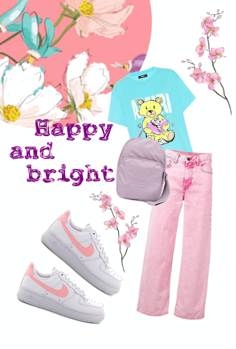 bright and happy