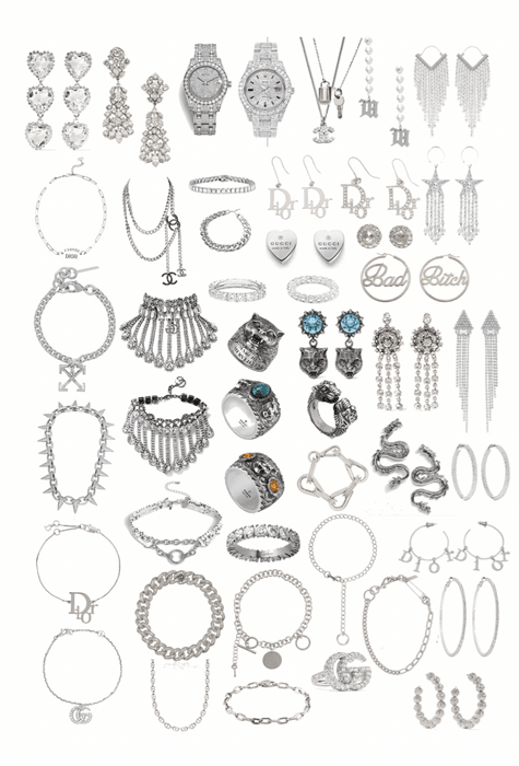 silver jewelry
