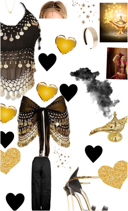 genie black and gold
