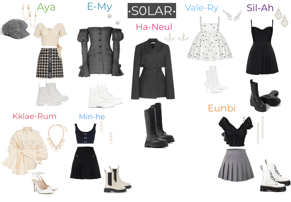 S0LAR : Time OUTFITS for STAGE