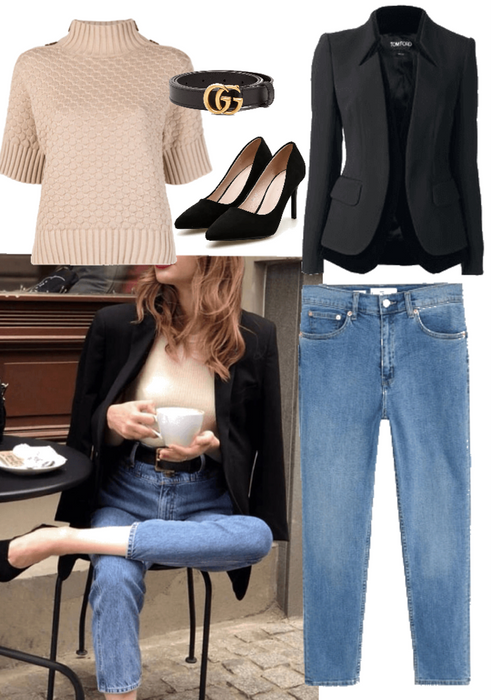 fall chic outfit