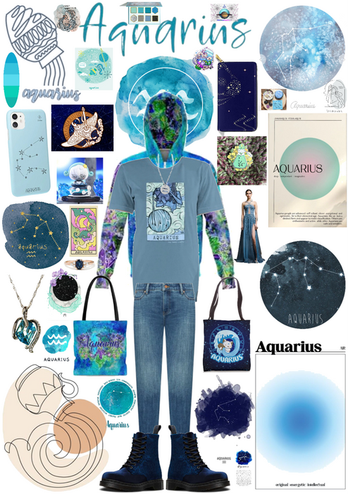 Zodiac Fashion: Aquarius