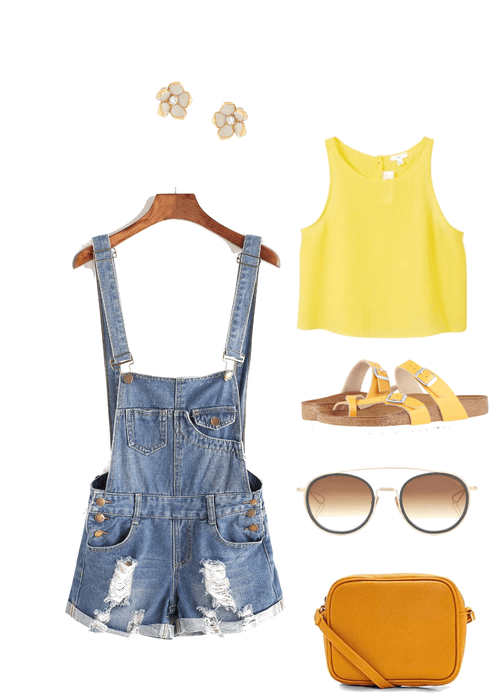 How to wear overalls