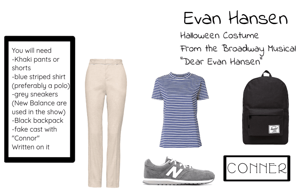 Evan Hansen Halloween Costume