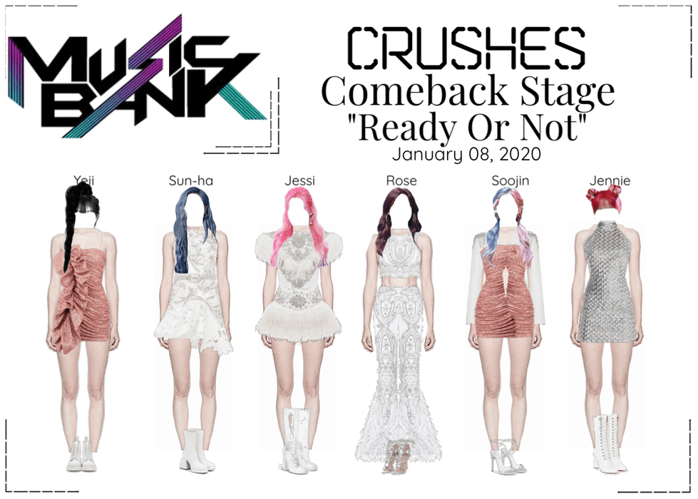 Crushes (호감) ❝ℝ𝕖𝕒𝕕𝕪 𝕆𝕣 ℕ𝕠𝕥❞ Comeback Stage