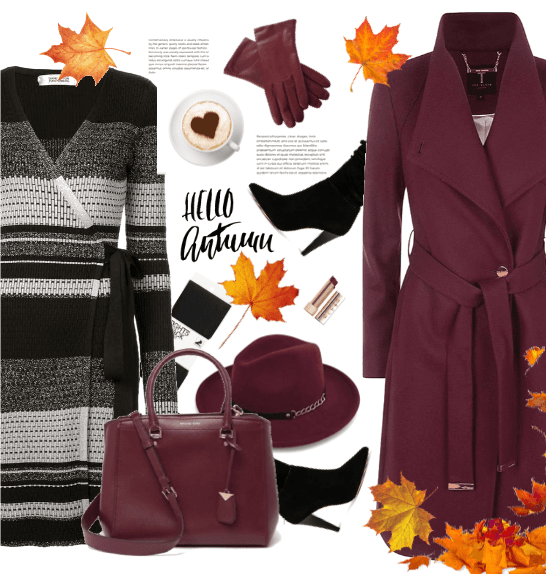 It's time for burgundy in your office)
