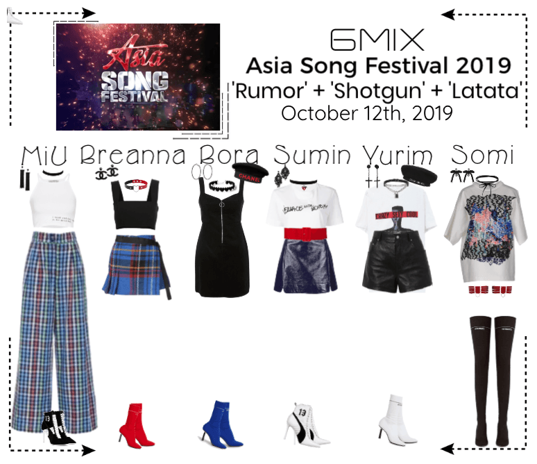《6mix》Asia Song Festival 2019