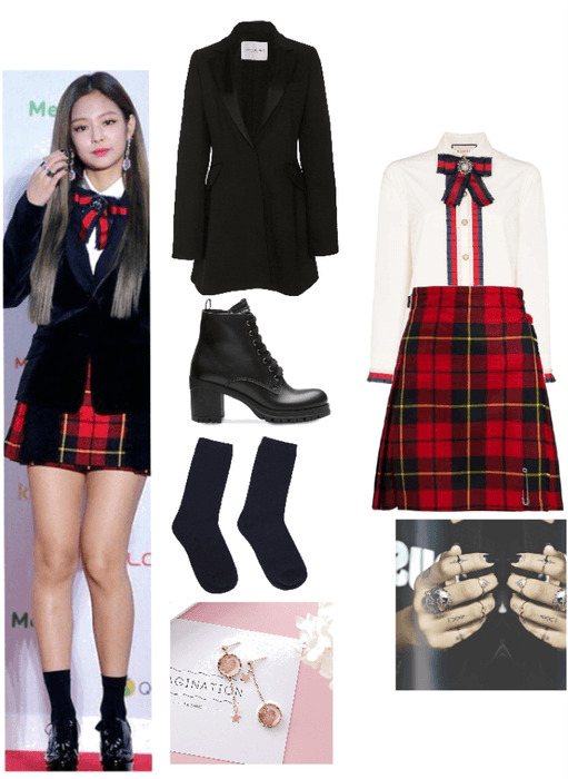 Jennie stage outfit