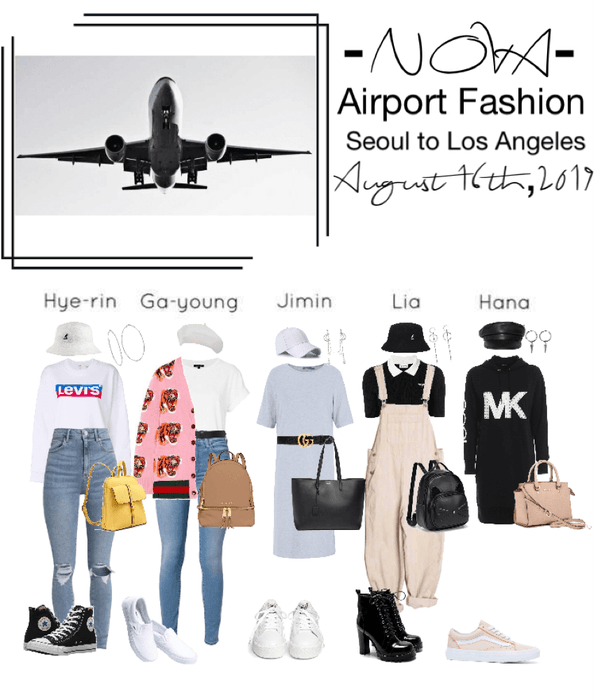 -NOVA- Airport Fashion- Seoul to LA