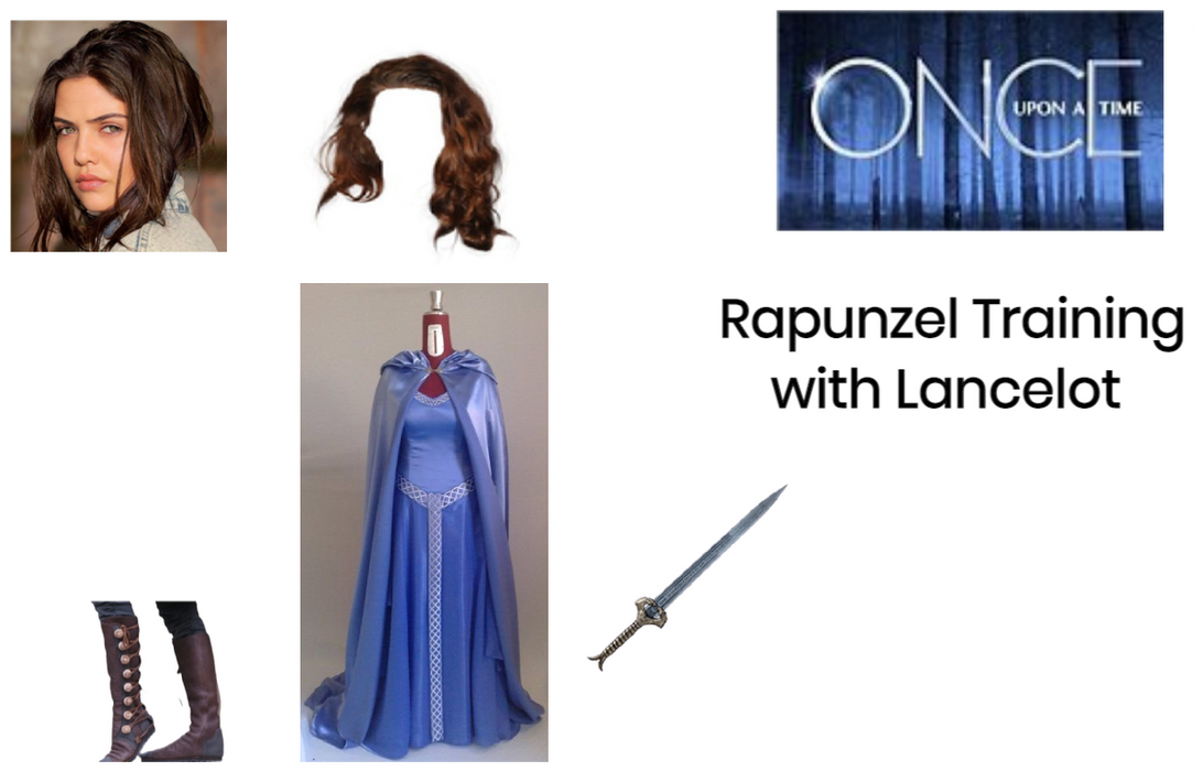 OUAT: Rapunzel Training with Lancelot