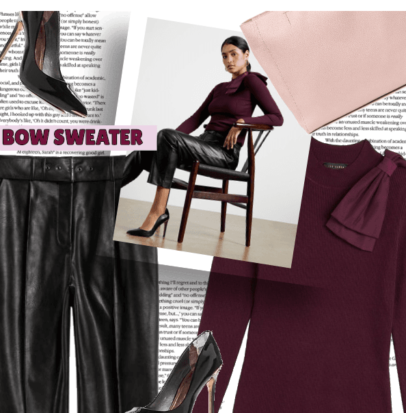 BOW SWEATER