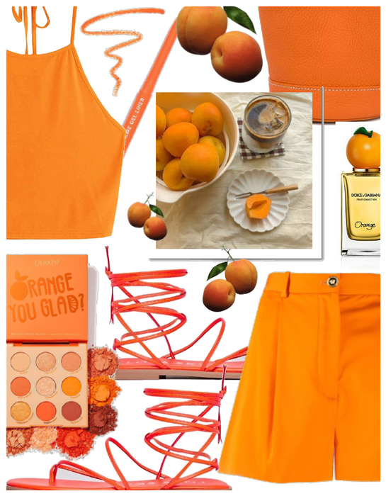 Summer Monochrome ( Falling in love with 🍊 )