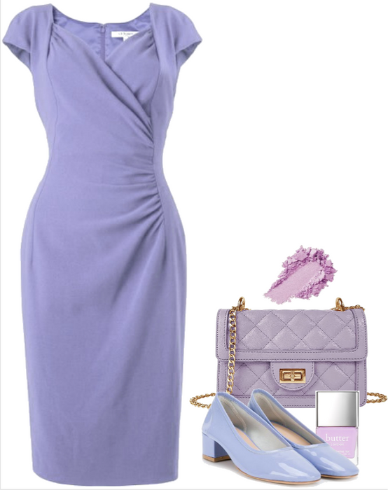 lavender + lilac + periwinkle